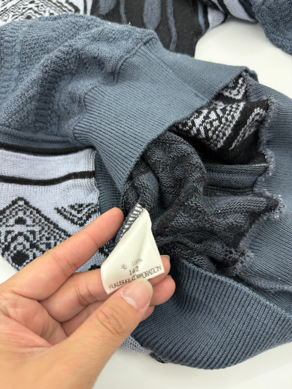 LANCEL PARIS 울 니트 스웨터 상품이미지4