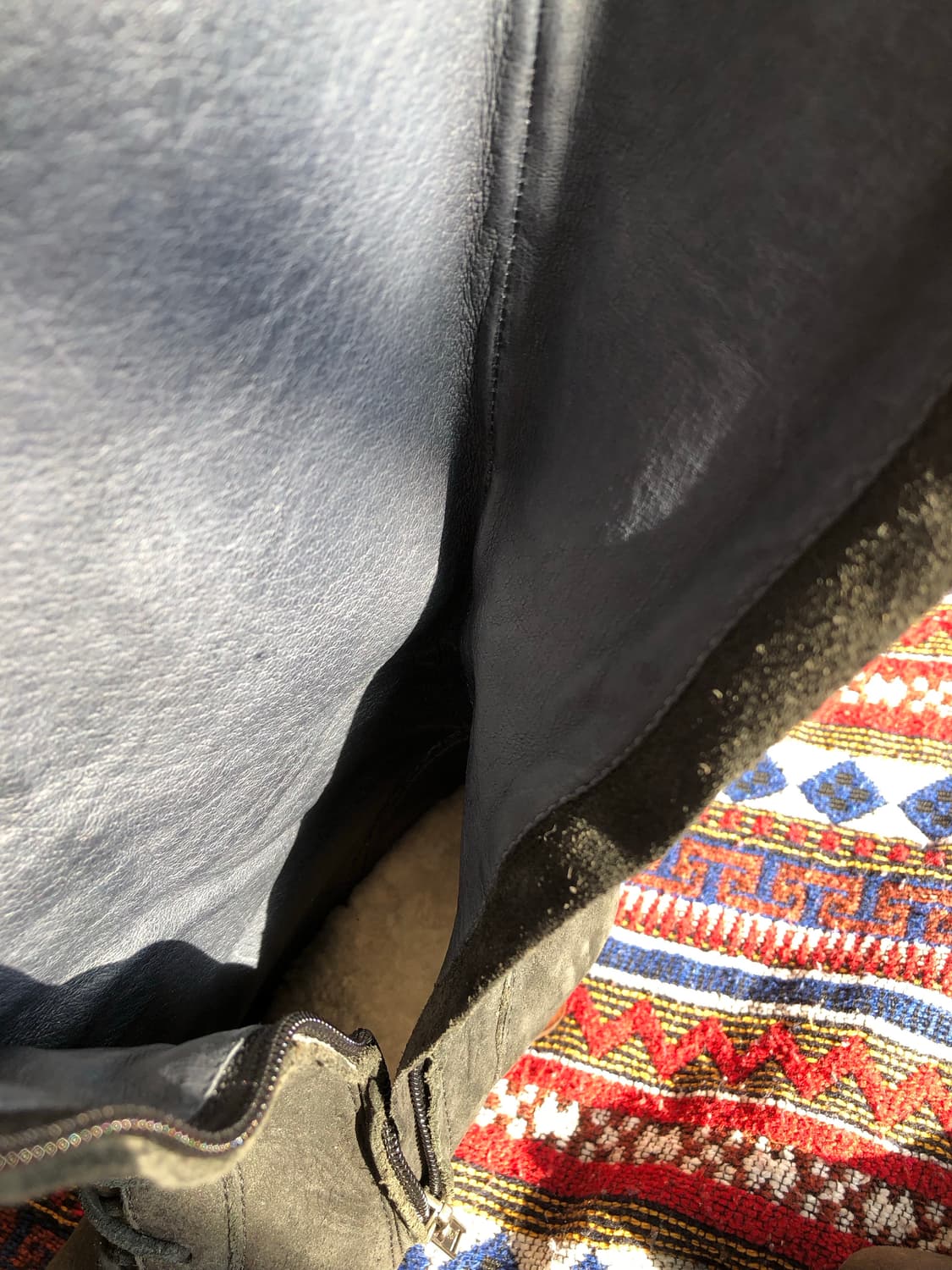 어그 블랙 레이스업 롱 부츠 230 상품이미지7