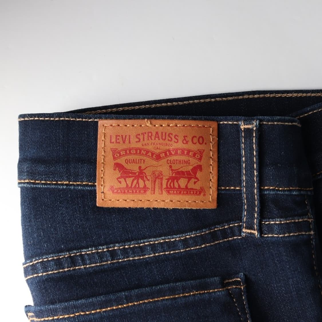 리바이스 711 슬림 스키니진 진청 28 상품이미지6