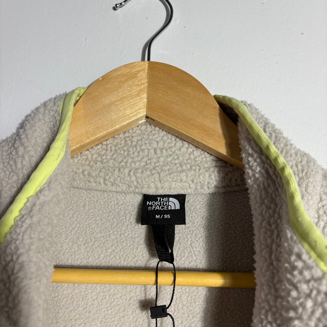 노스페이스 빈티지 베이지 플리스 집업 자켓 (무료배송) 상품이미지3