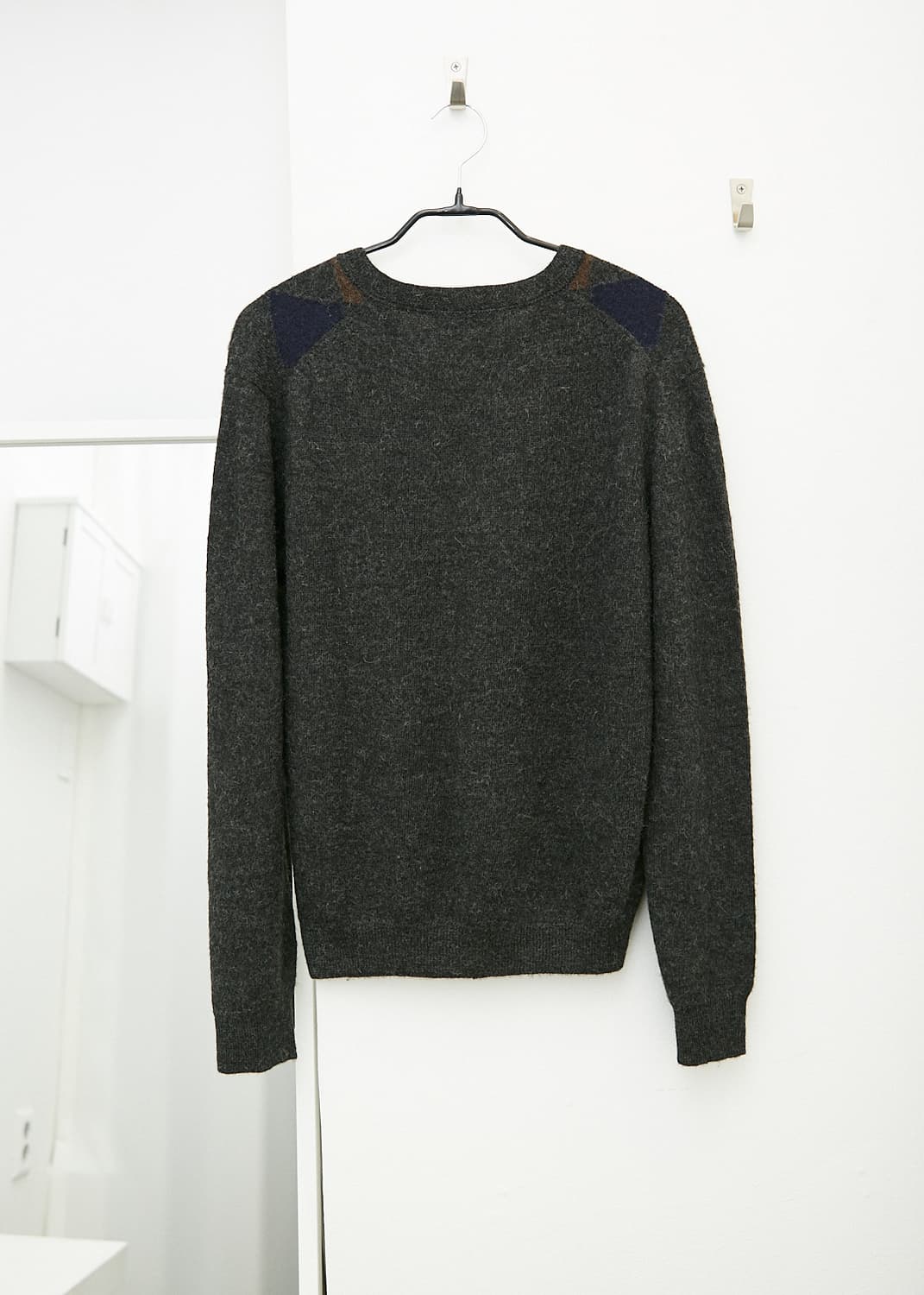 Alpaca Argyle Sweater 상품이미지4