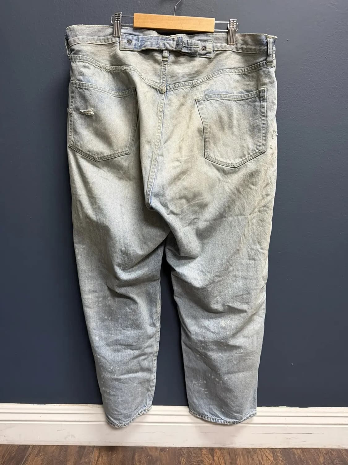 26ss No.37 Washed Wide Denim Pants 상품이미지3