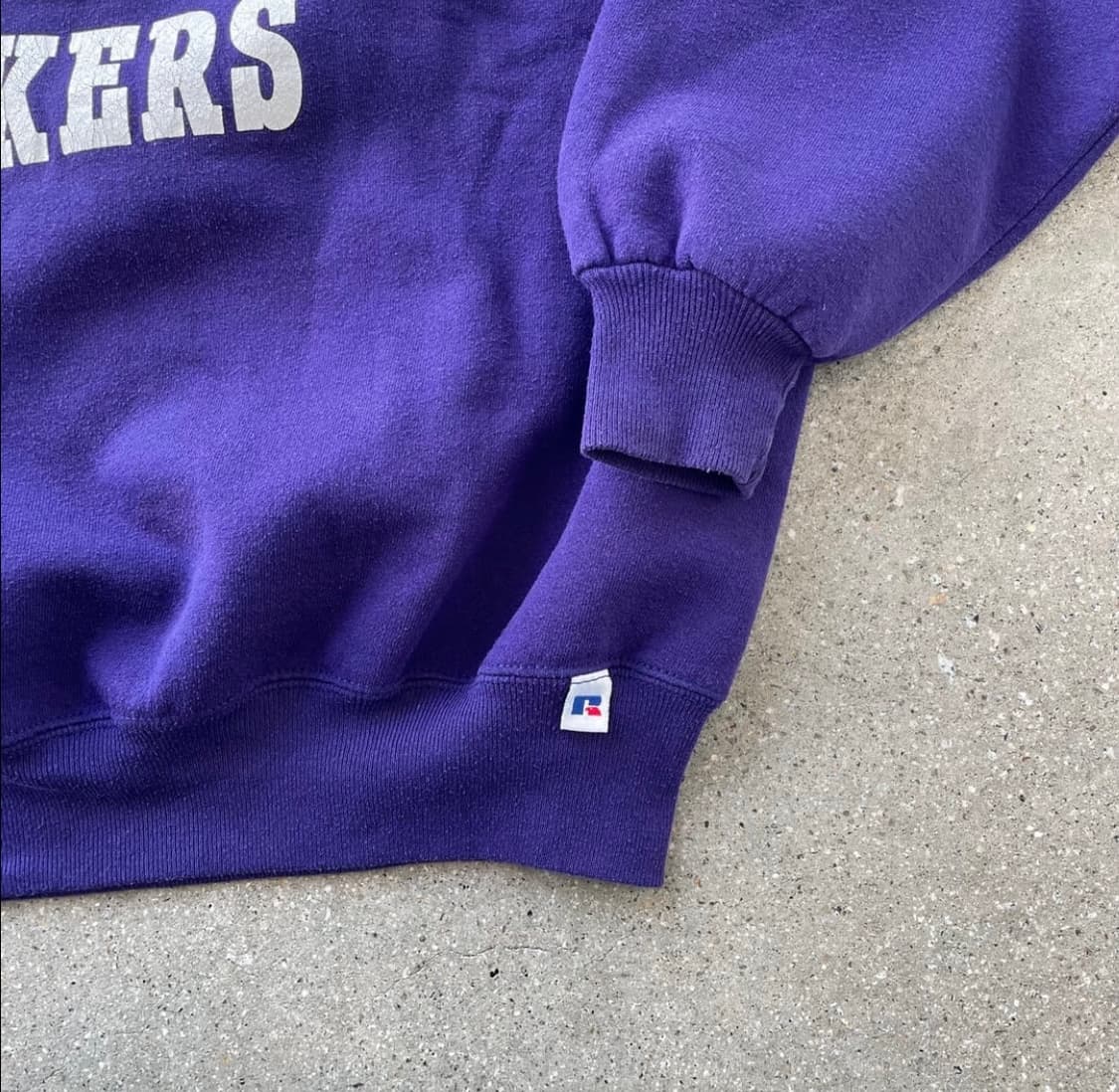 빈티지 러셀 애슬레틱 스웻셔츠 퍼플(화이트) XL 상품이미지5