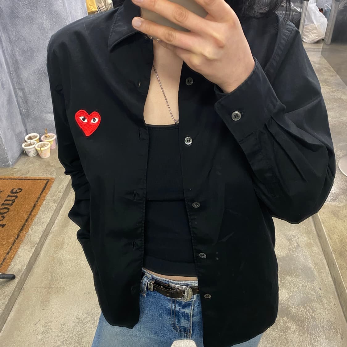 꼼데가르송 셔츠 상품이미지1