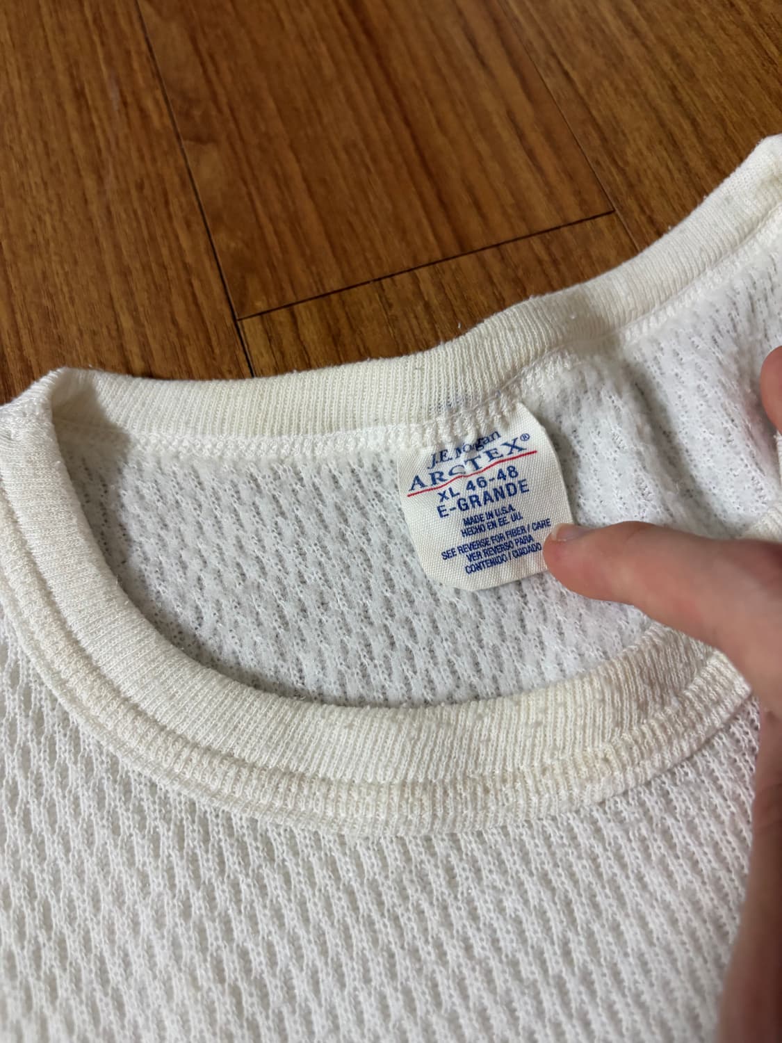 80s usa 써멀 롱슬리브 상품이미지3