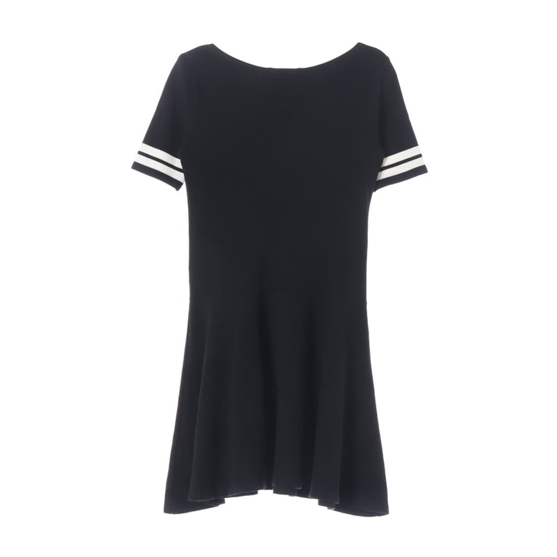 라코스테 보트넥 소매 스트라이프 니트 원피스 34 상품이미지2