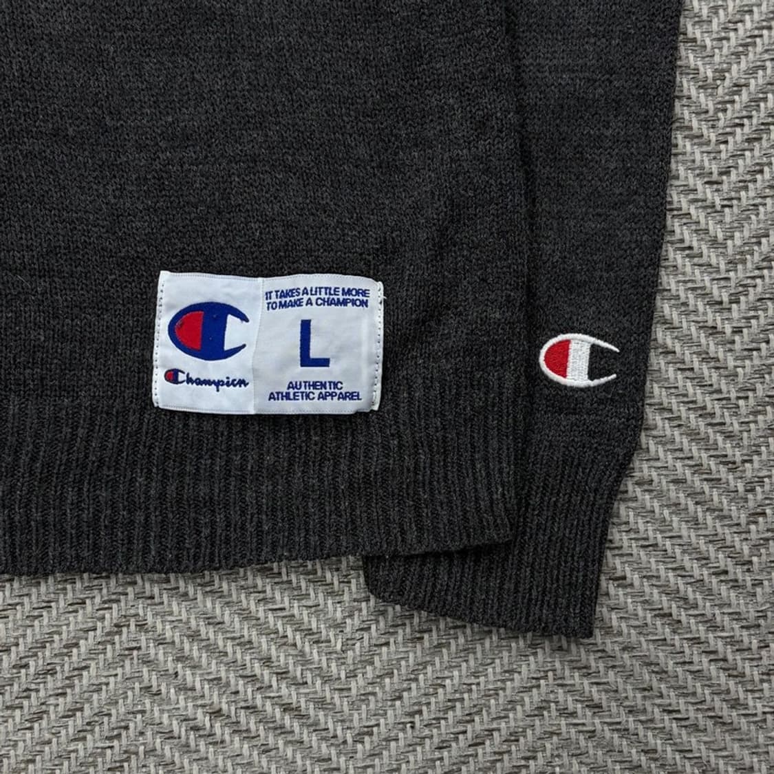 챔피온 빅로고 니트 v2712 상품이미지5