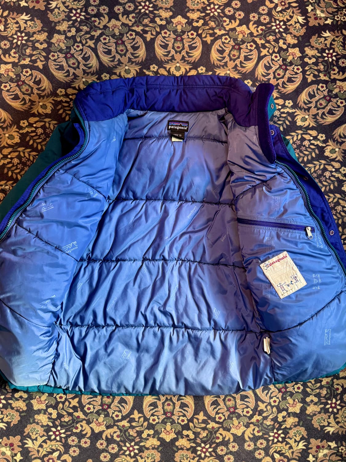 파타고니아 마운틴 파카 틸 그린 상품이미지6