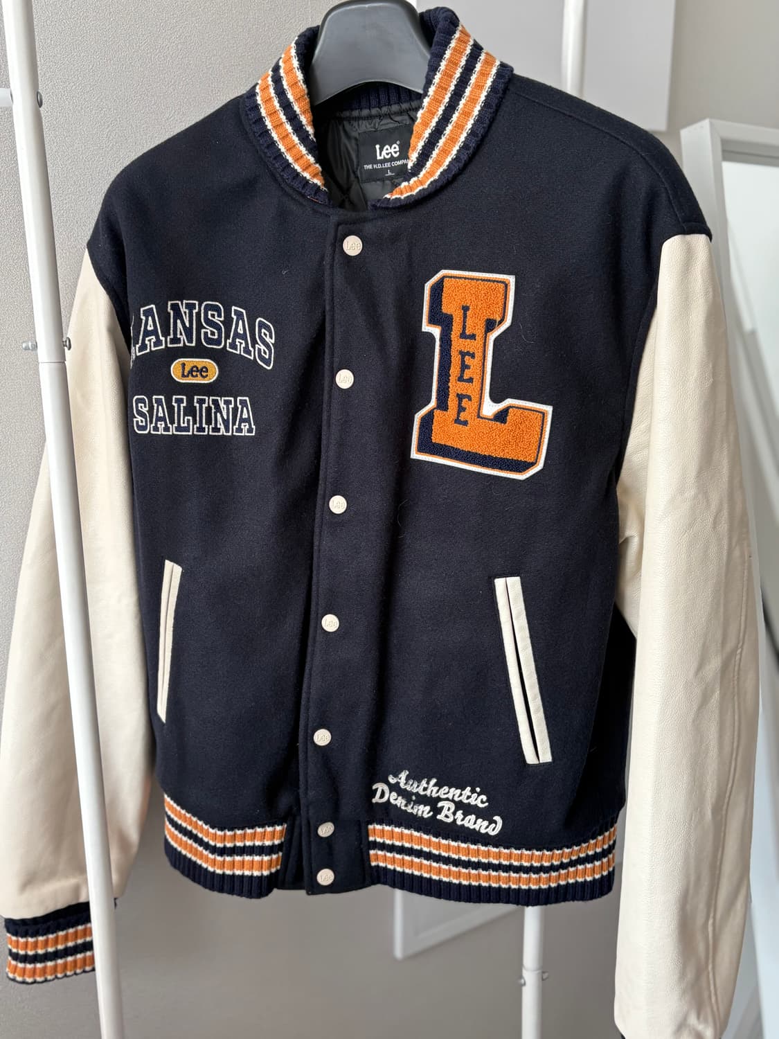 Lee 바시티 자켓 상품이미지1