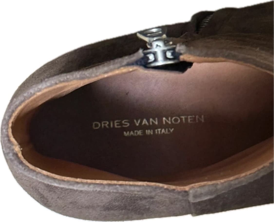 드리스 반 노튼 스웨이드 부츠 상품이미지4