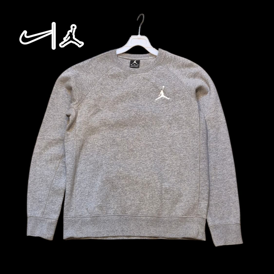 M 나이키 조던 그레이 맨투맨  상품이미지1