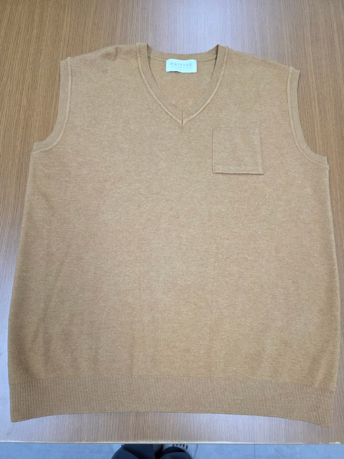 니티드 포켓 니트 베스트 조끼 L 상품이미지1