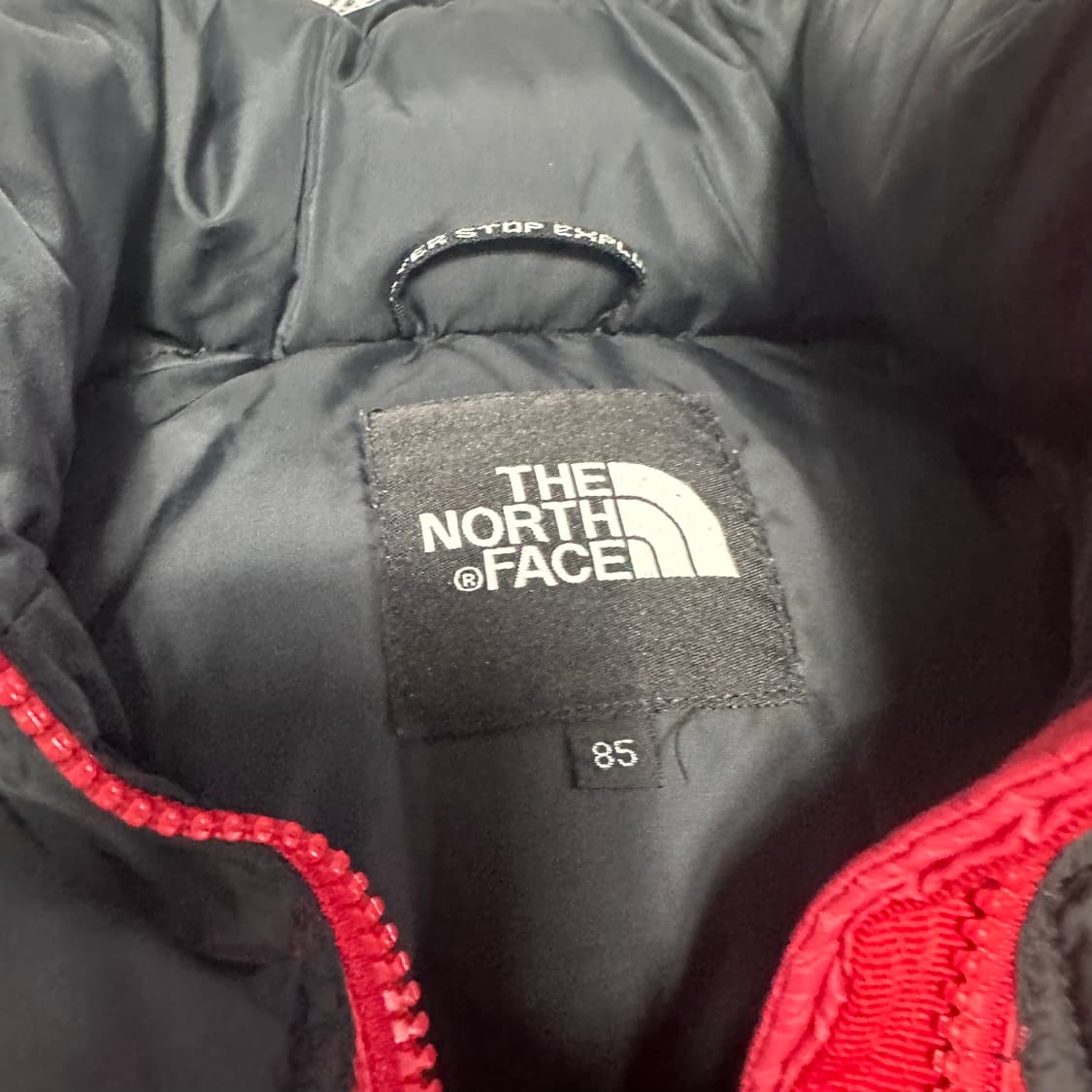 노스페이스 레드 눕시 패딩 상품이미지4