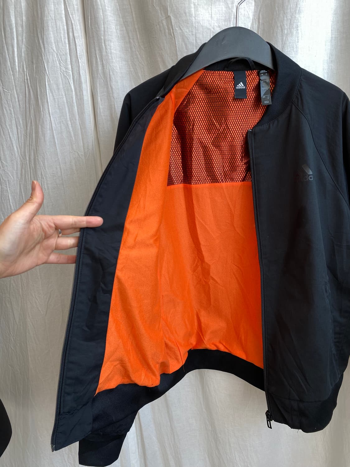 ADIDAS 블랙 집업자켓(MEN M) 상품이미지7