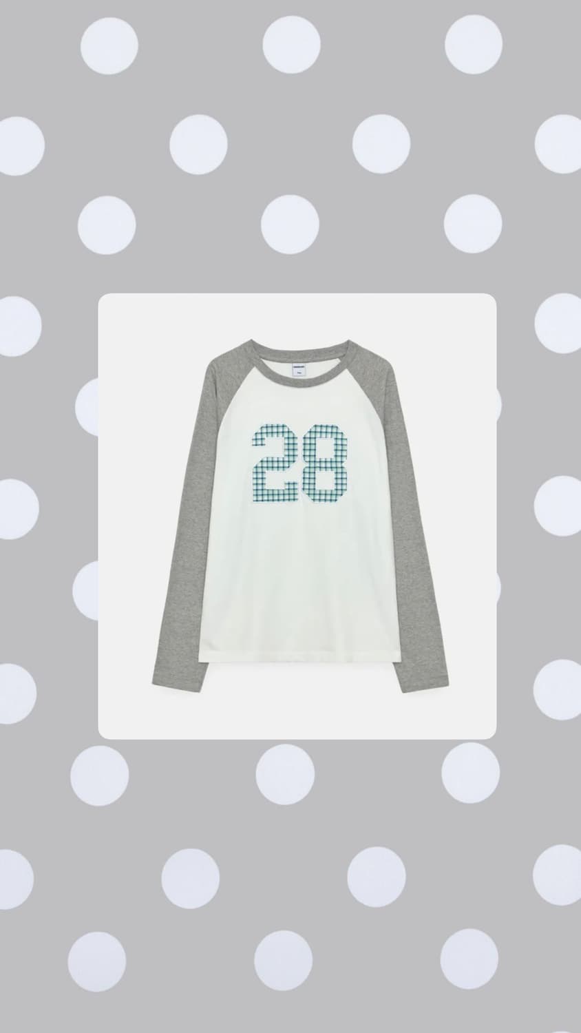 엔조블루스 믹스 패치 박시 롱슬리브 긴팔티 상품이미지1