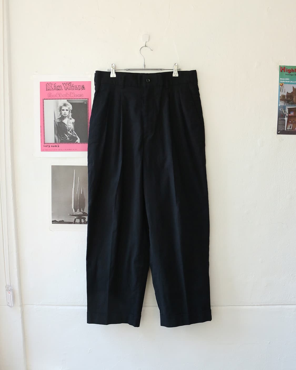 꼼데가르송 옴므 와이드 핀턱 트라우저  상품이미지4