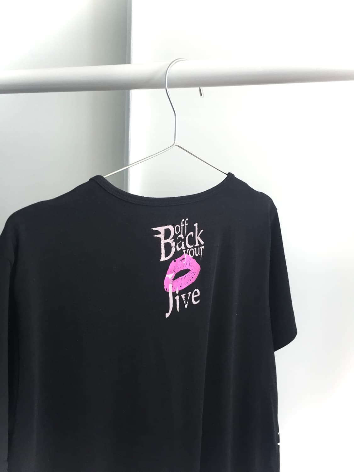 Gyaru Punk 💋 Top 갸루 펑크 립 그래픽 탑 상품이미지5