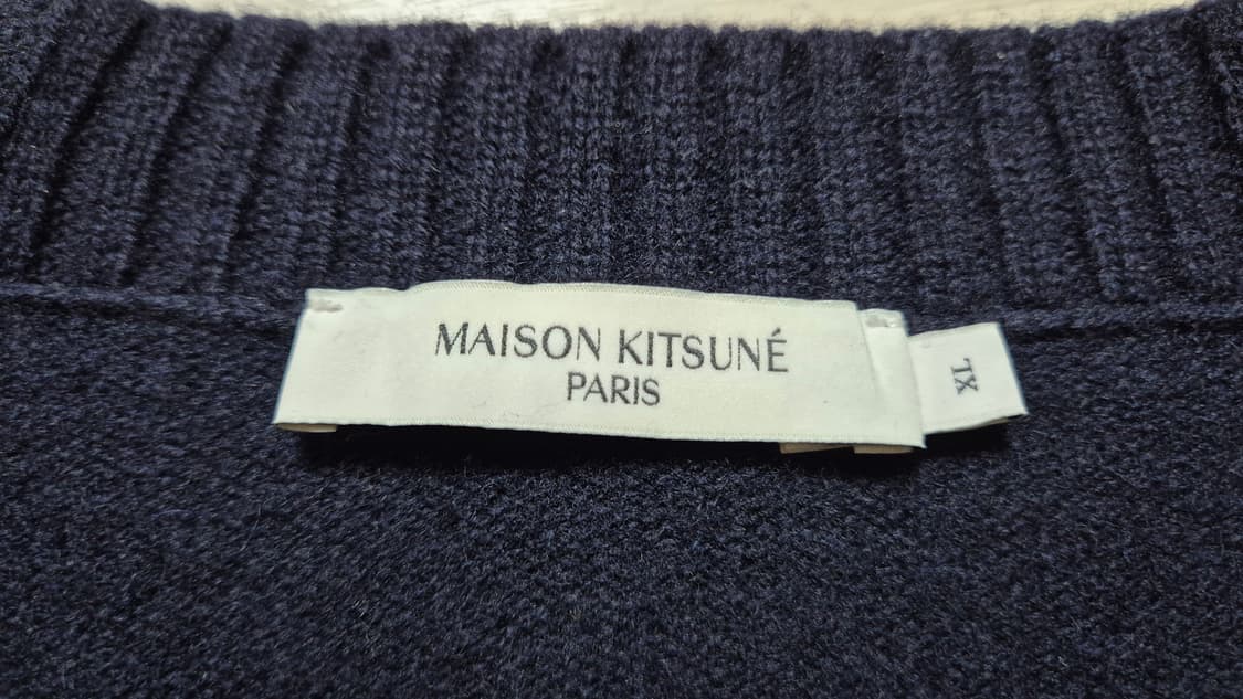 메종키츠네 램스울 가디건 상품이미지3