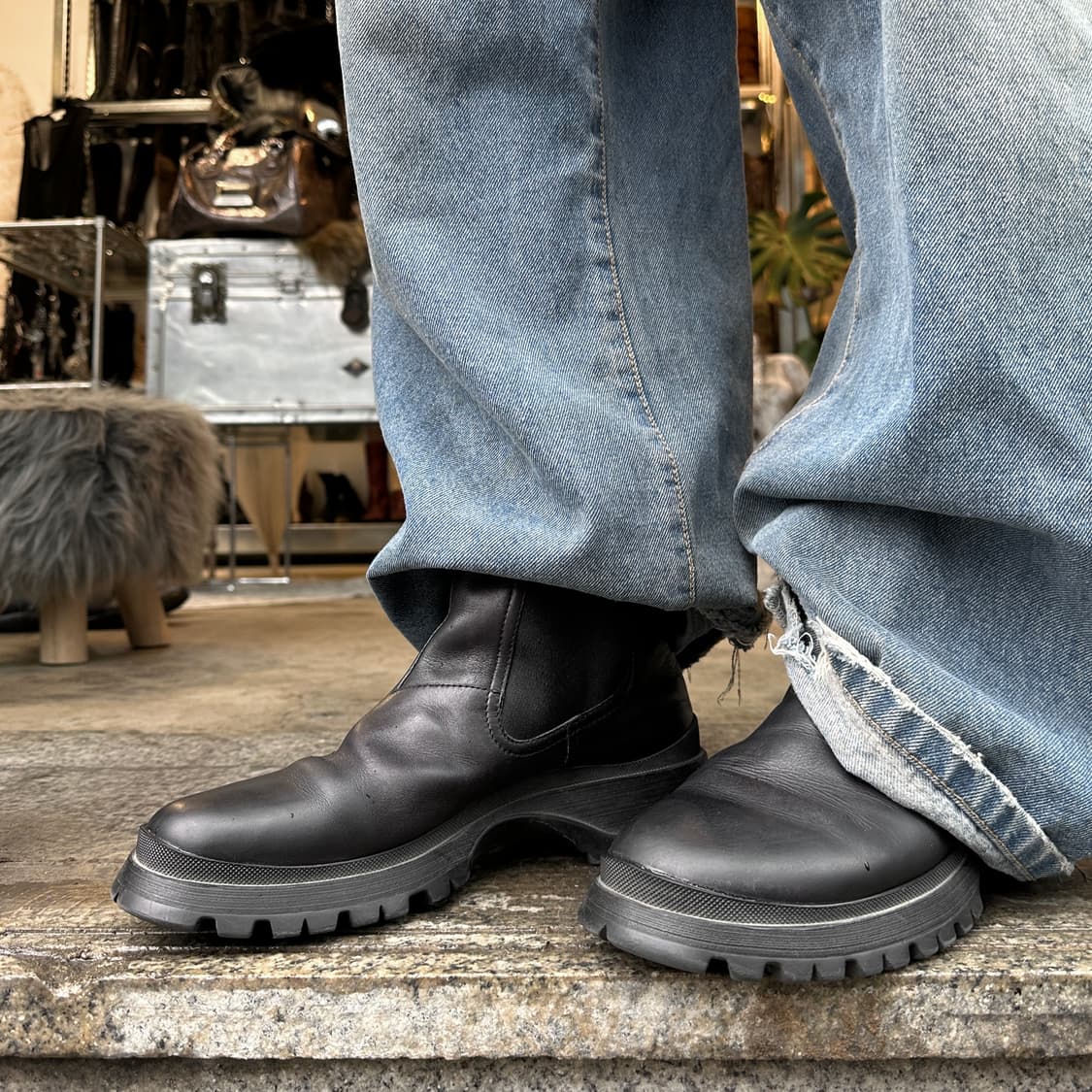 00s 프라다 스포츠 가죽 부츠 상품이미지7