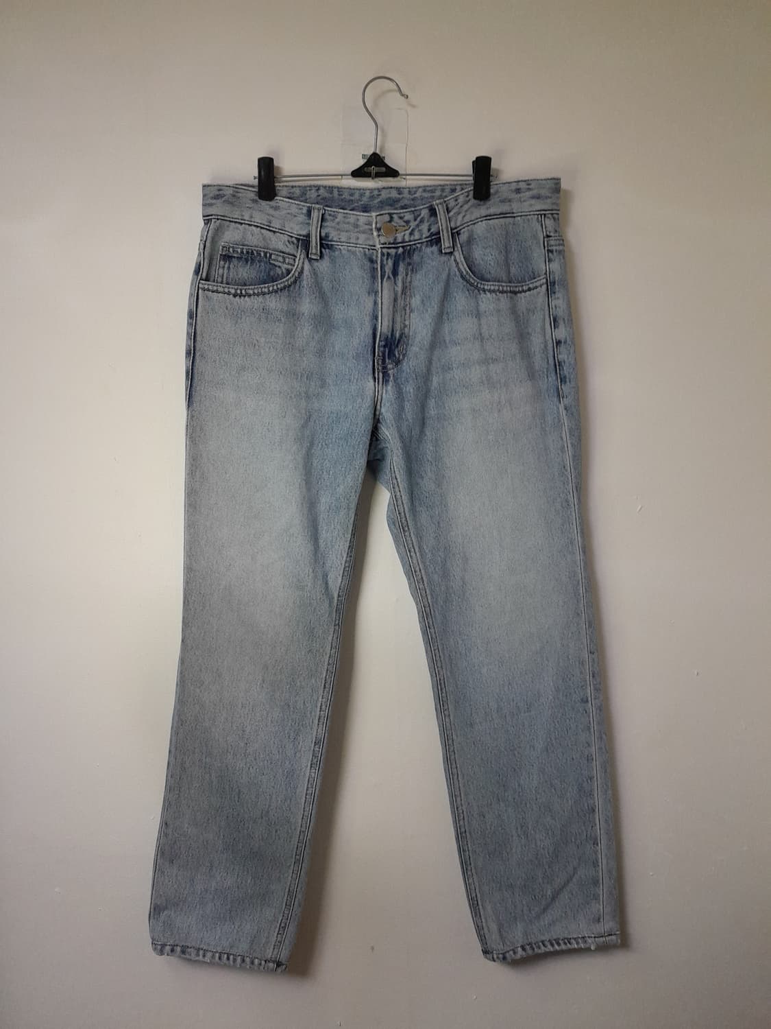 솔리드옴므 S21 연청 데님바지 48/32" 상품이미지2