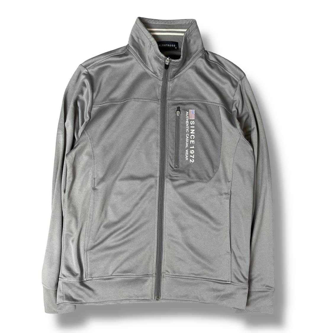 알바트로스 1972로고 그레이 져지 M 상품이미지1