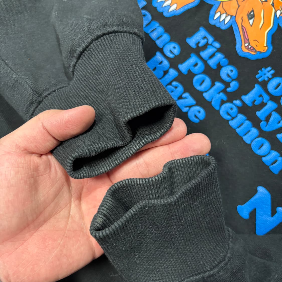 디스이즈네버댓 포켓몬 콜라보 리자몽 후드티 (M) 상품이미지4