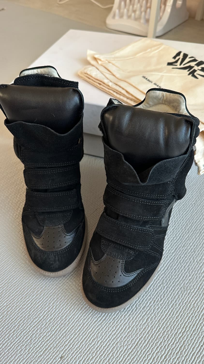 이자벨마랑 농구화 바스켓 블랙 37 상품이미지1