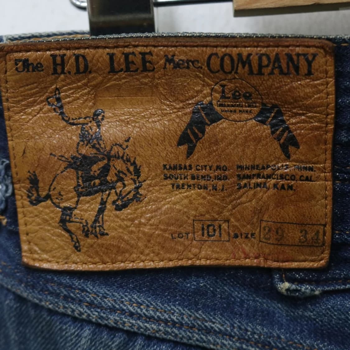 Lee 1928s lot 101 복각 모댈 상품이미지8