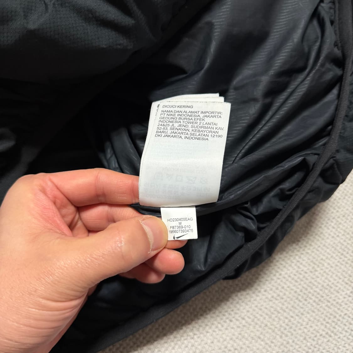 나이키 헤리티지 다운 패딩자켓 상품이미지5