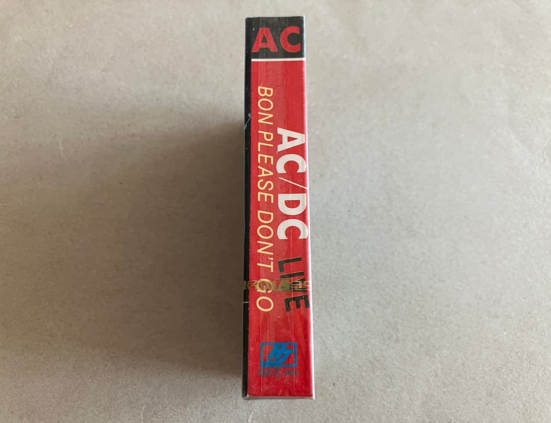 AC⚡️DC 에이시디시 미개봉 카세트테이프 상품이미지2