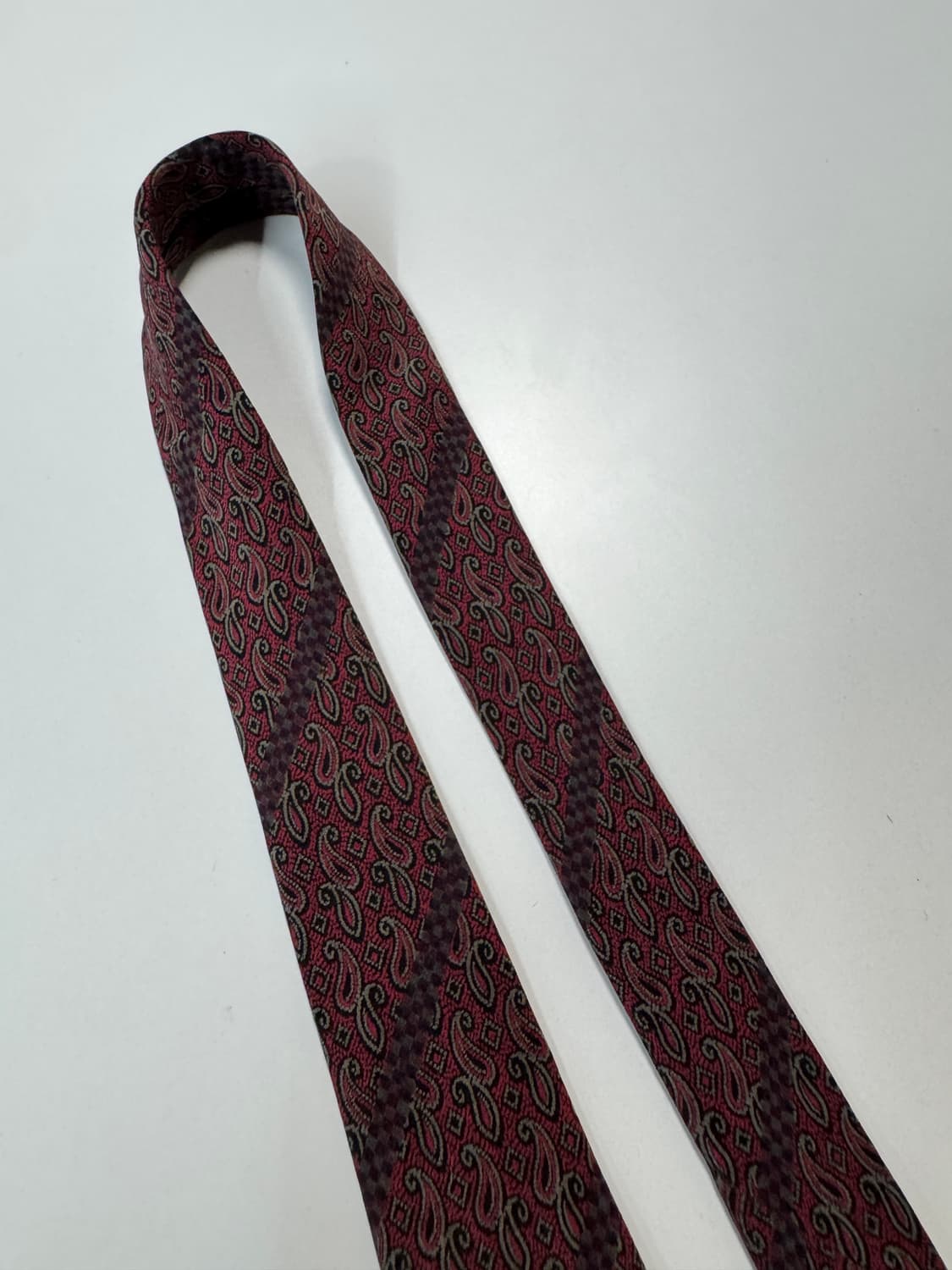 니노 세루티(NINO CERRUTI) 실크 페이즐리 넥타이 8.3cm 상품이미지6