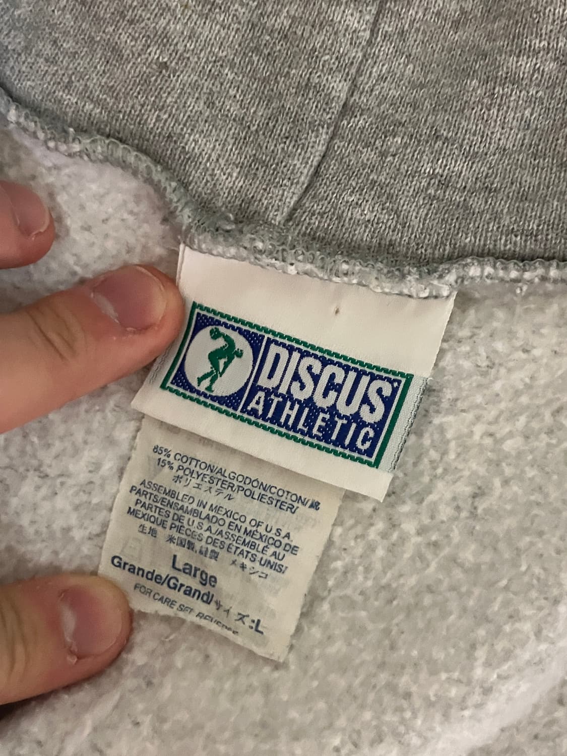 (L) 디스커스애슬레틱 후드집업 상품이미지3