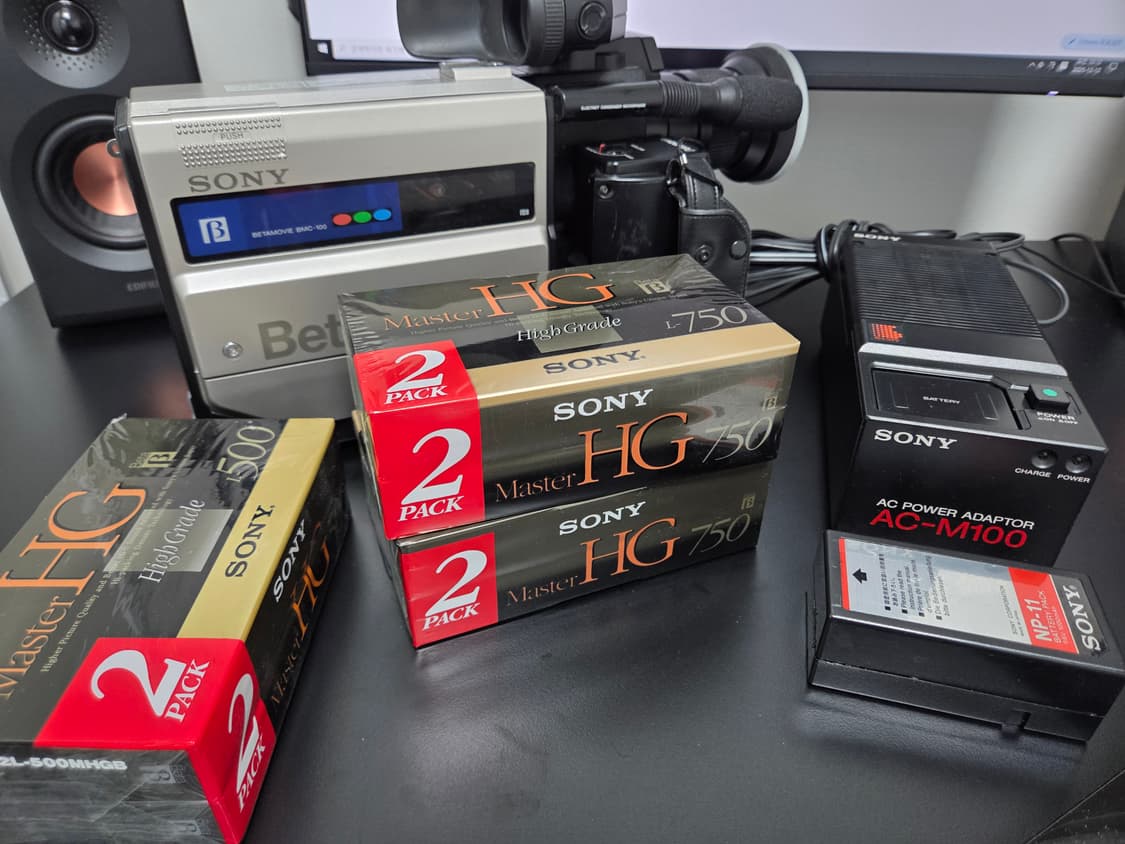 소니 베타맥스 비디오 카메라, 캠코더 BMC-100 상품이미지6