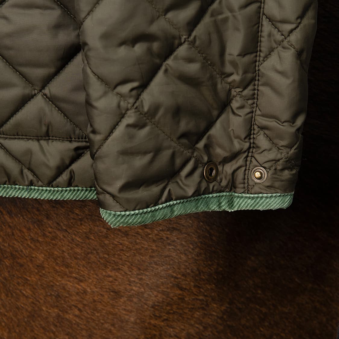 [M] 폴로 랄프로렌 퀼팅 / 퀼티드 자켓 올리브 MO-2398  상품이미지7