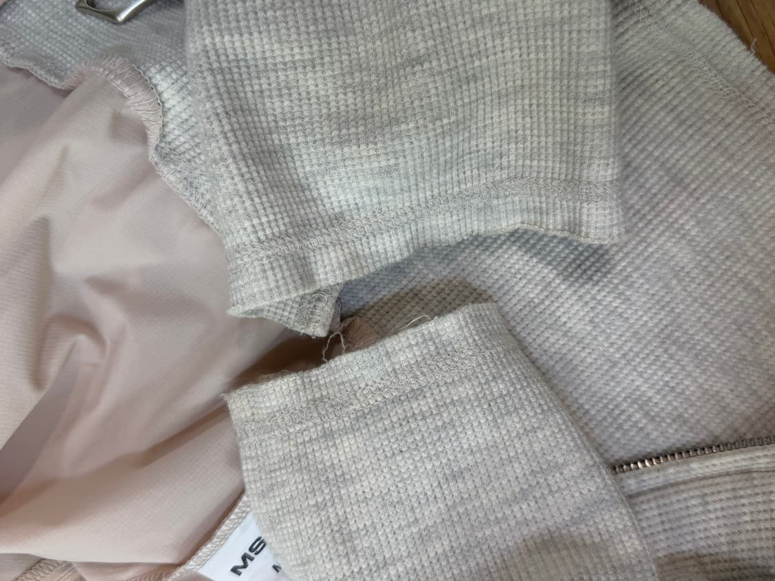 미스치프 와플집업셔츠 M 상품이미지3