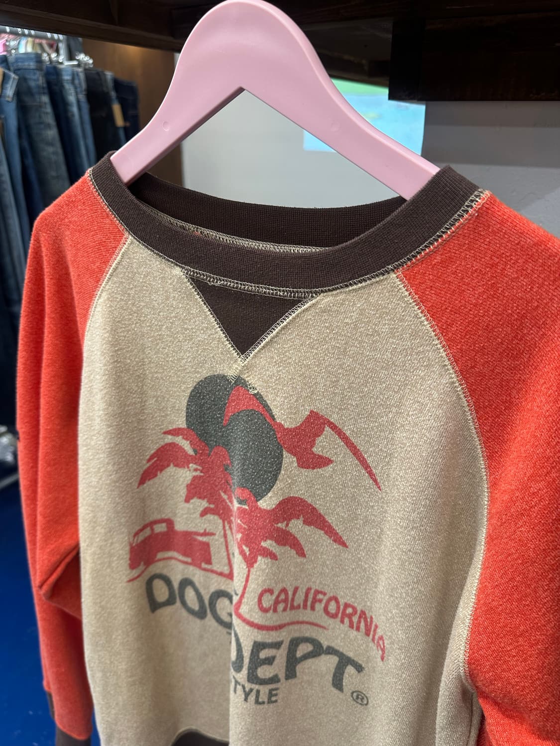 Dog dept 70s 스타일 맨투맨 상품이미지7