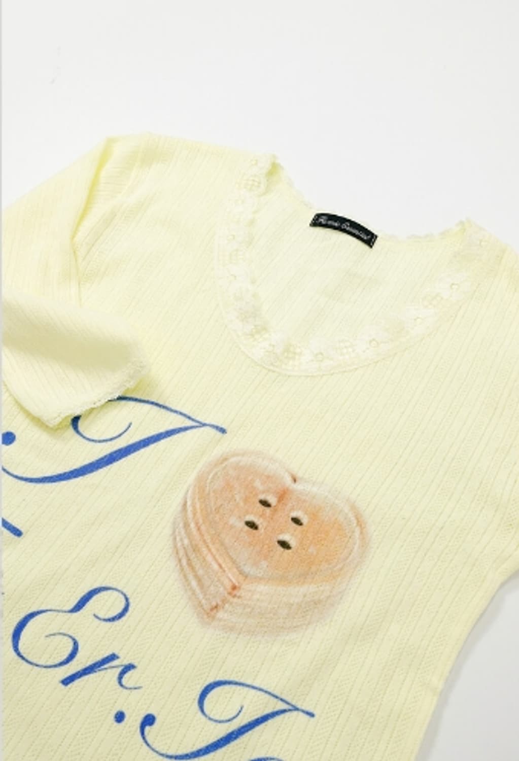  fa.er.ie lace T-shirt (lemon) 상품이미지3