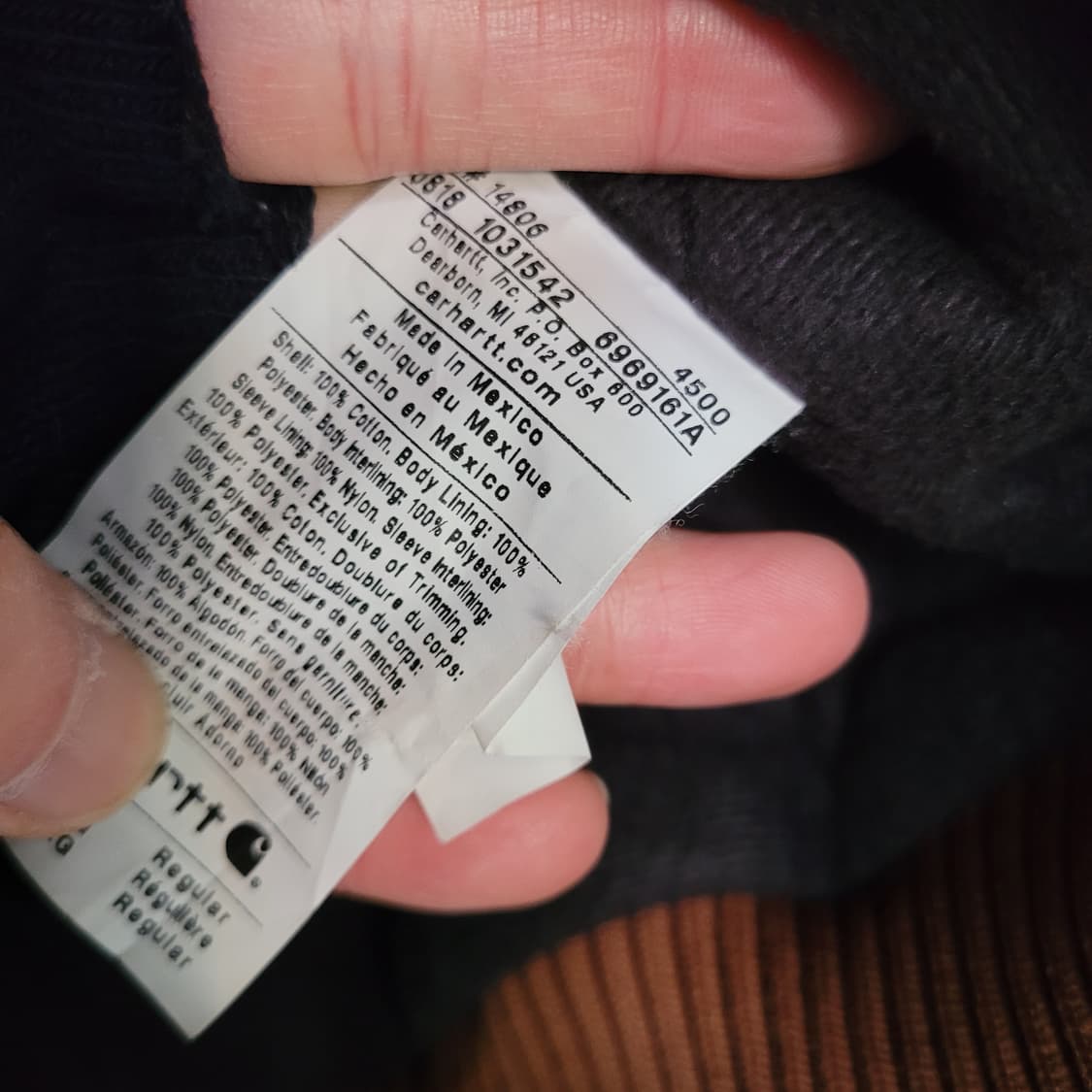 Carhartt 칼하트 103940-BRN 덕 캔버스 워크자켓 상품이미지7