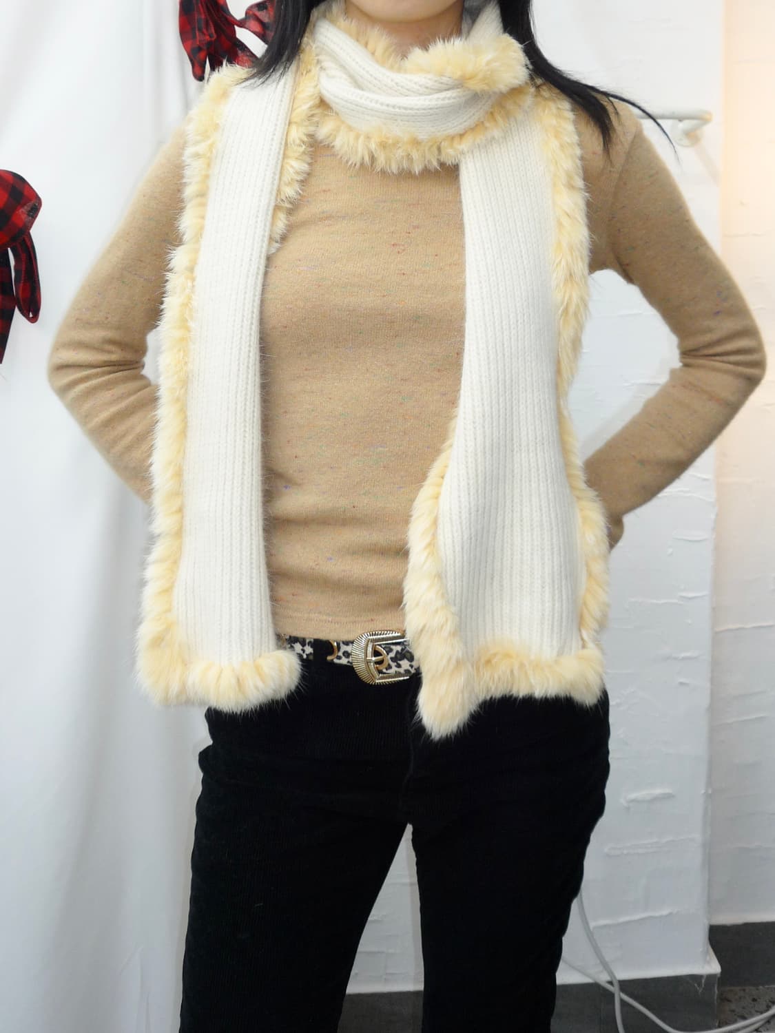 fur point muffler 상품이미지3