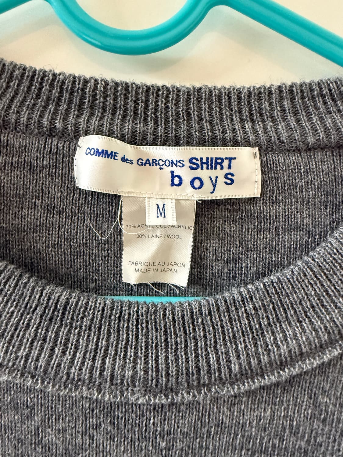 꼼데가르송 셔츠 boys 니트 상품이미지3