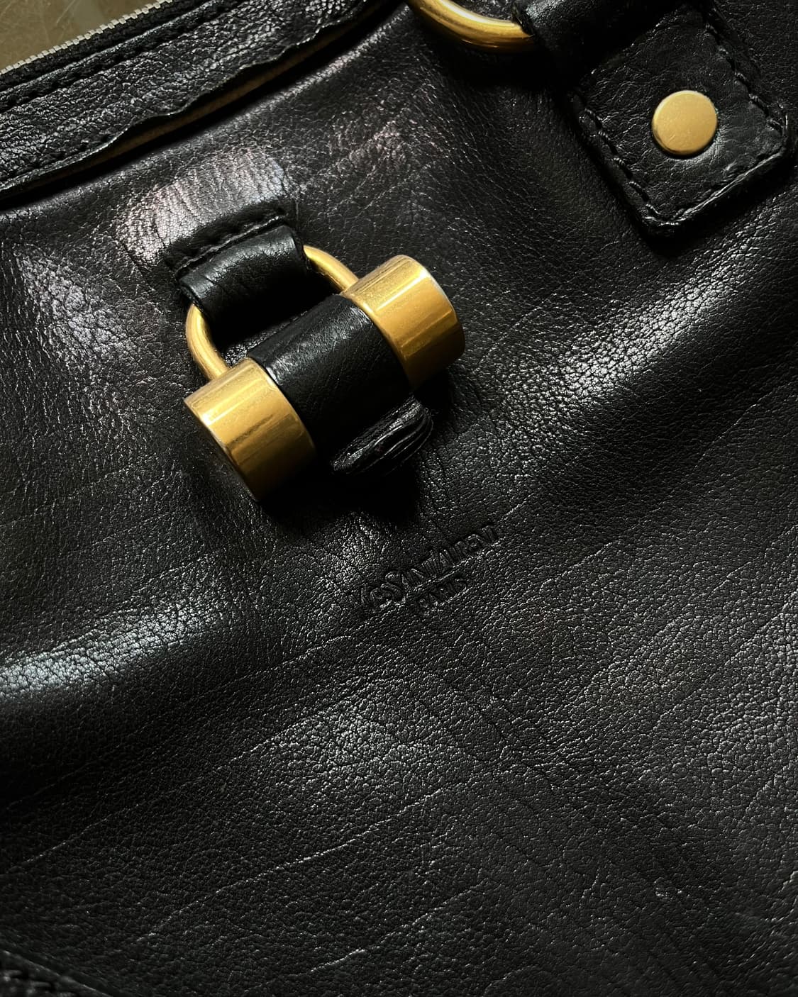 2000s SAINT LAURENT Lambskin Muse Bag 상품이미지4