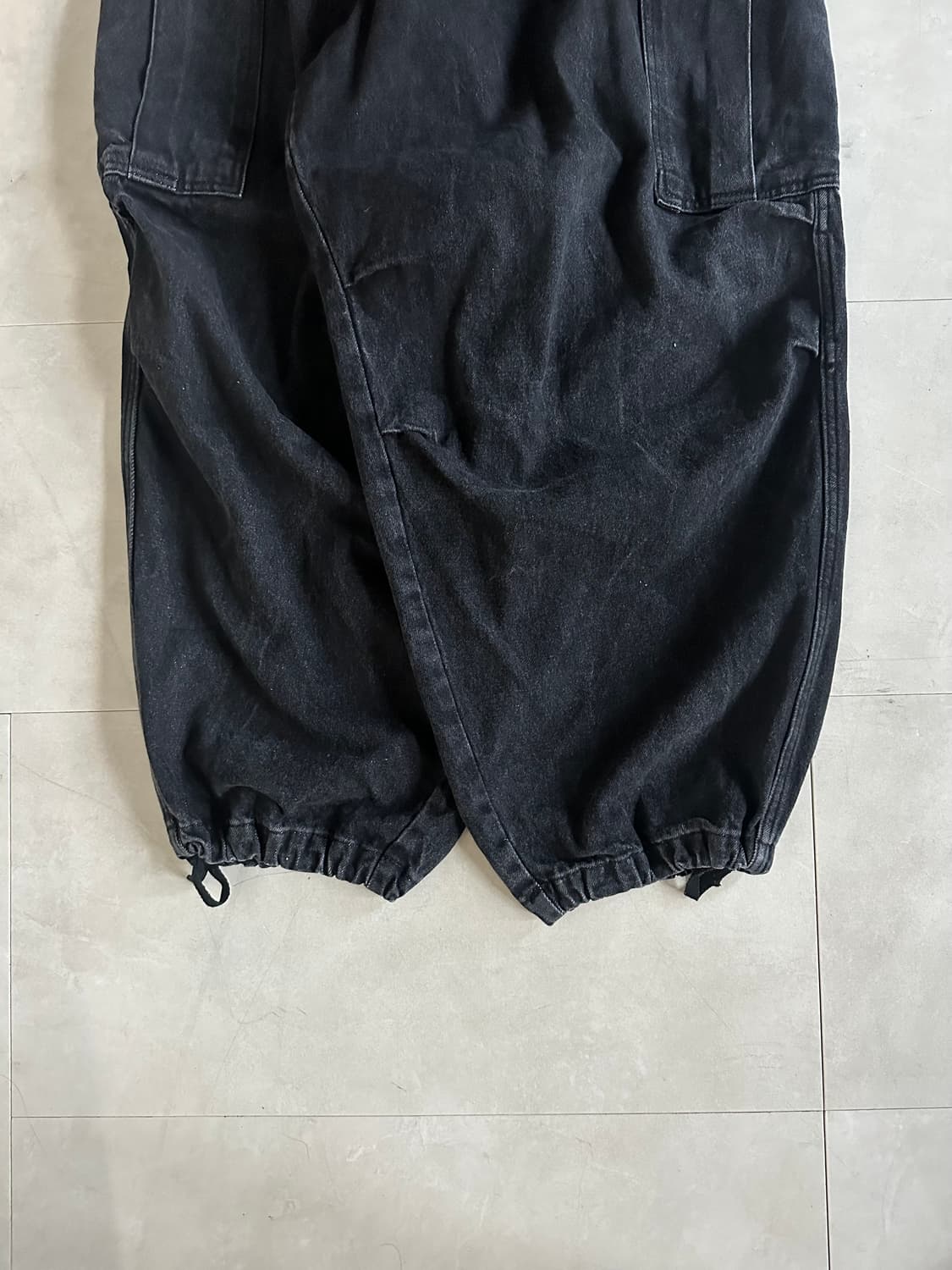 black denim cargo pants 상품이미지8