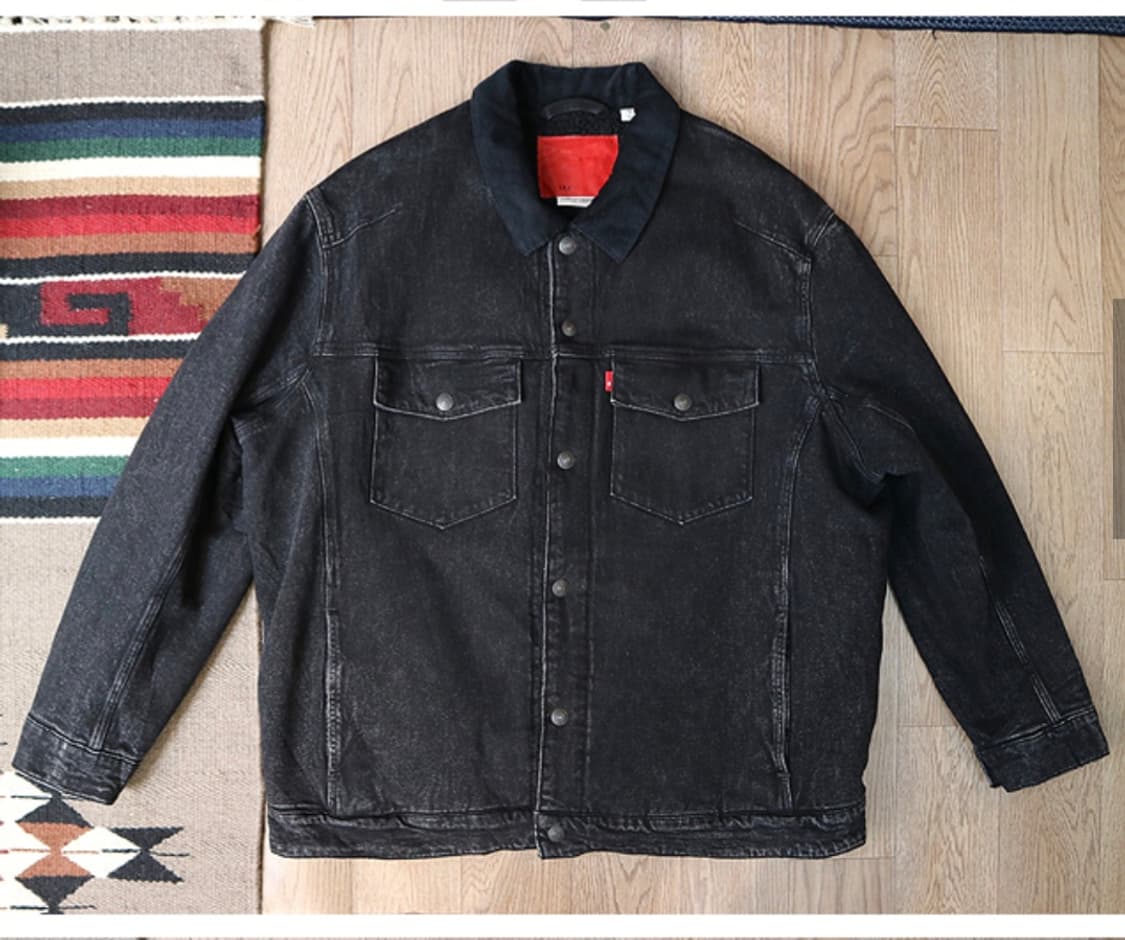 LEVIS 리바이스 엔지니어드 진 LEJ 블랙 쉐르파 데님자켓
XL 상품이미지1