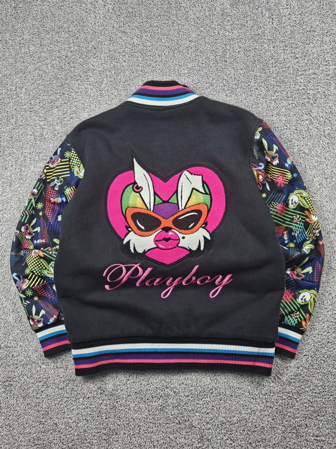 플레이보이 블루종 스타디움 바시티 자켓 ( M ) / 10154 상품이미지1