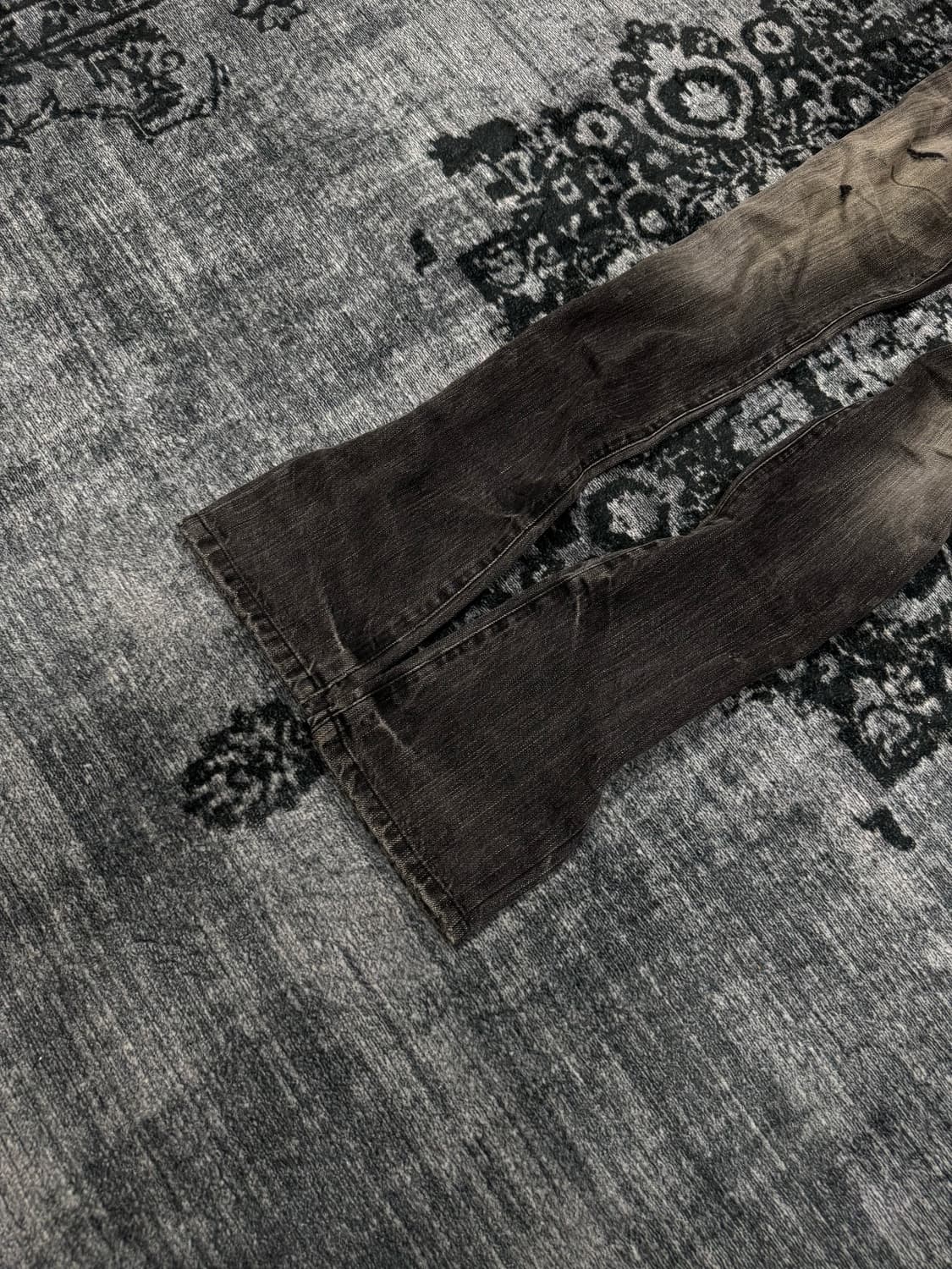 Fuga 00s damaged grey washing demim pant 상품이미지6