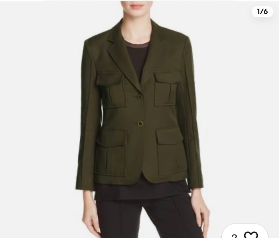 띠어리 lackman 카키 자켓 상품이미지1