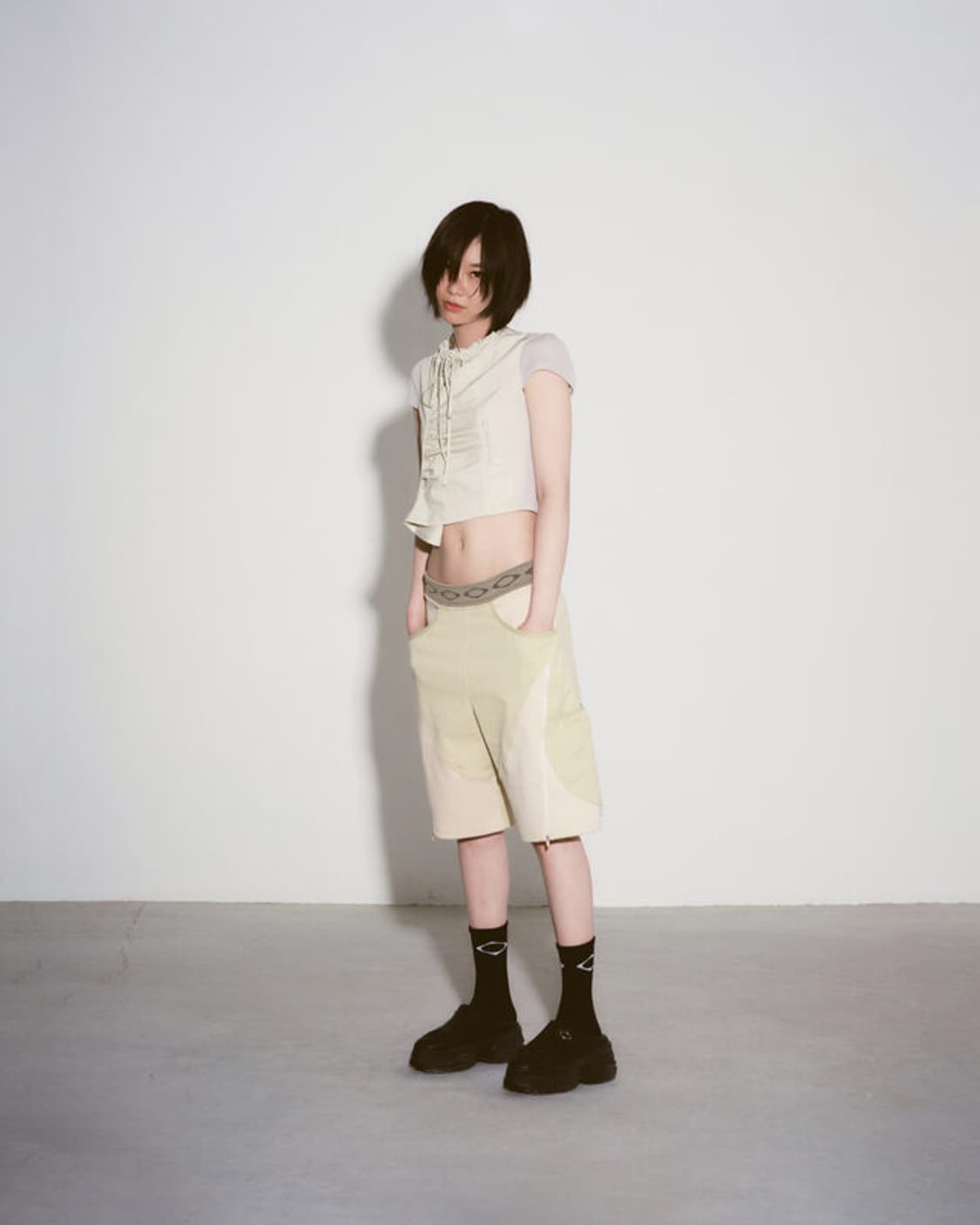 미스치프 버뮤다 팬츠 MSCHF 24S/S 스웻밴딩팬츠 상품이미지1