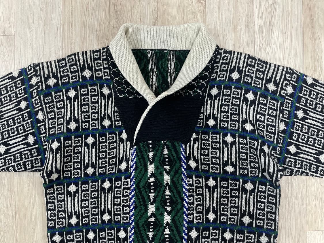 100) 나바호 빈티지 숄카라 울 스웨터(RRL&LVC&폴로) 상품이미지4