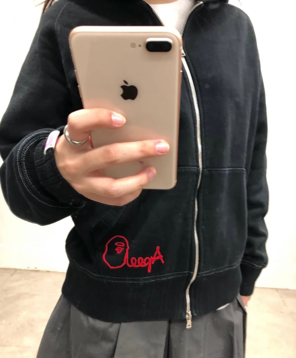 베이프 후드 집업 상품이미지2