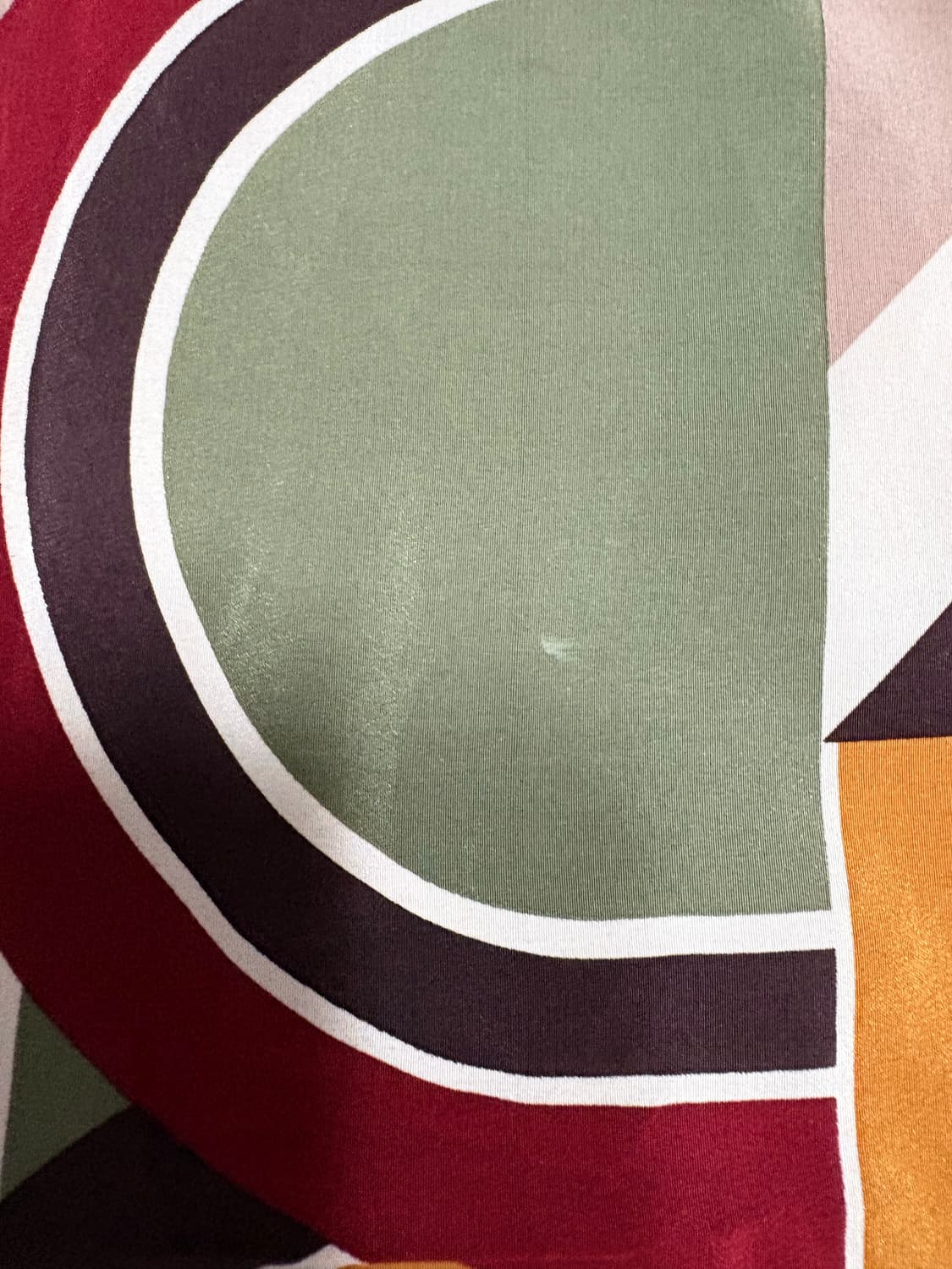 크리스찬 디올(Dior) 기하학 패턴 실크 스카프 상품이미지3